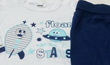 Langarmshirt mit Sweathose Gr. 50 von Ergee (946)